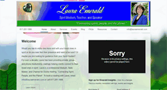 Desktop Screenshot of lauraemerald.com